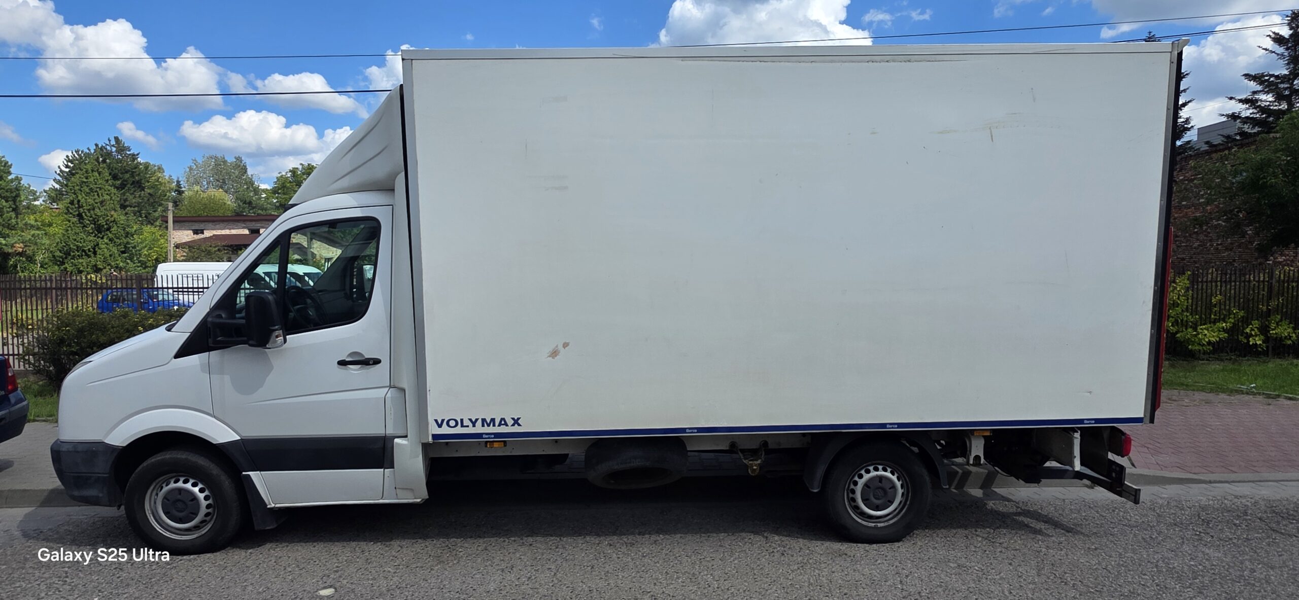 Volkswagen Crafter Kamil Transport przygotowany do przeprowadzki